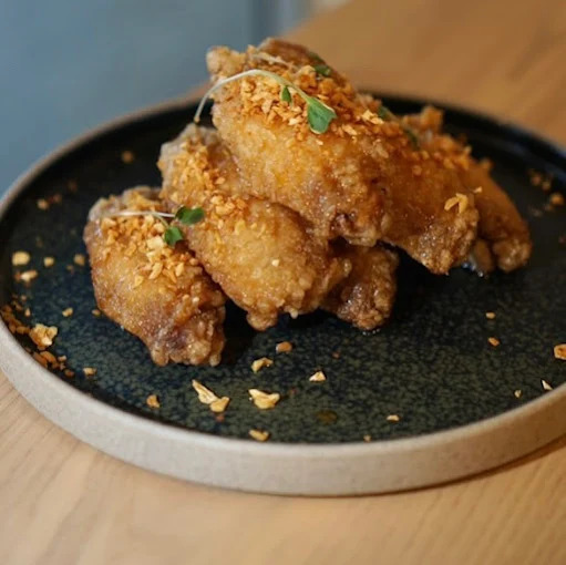 Caramel Garlic Wings (6Pcs)