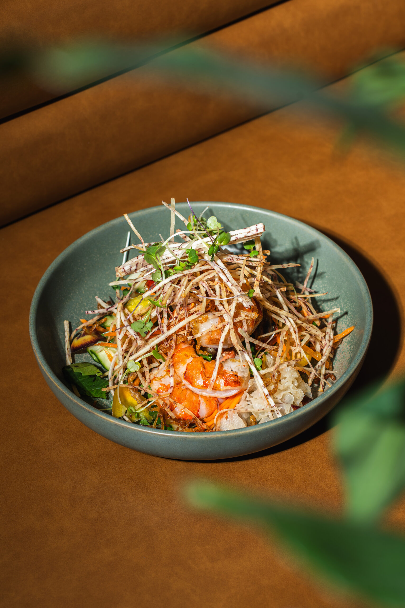 Grilled Tiger Prawn Salad